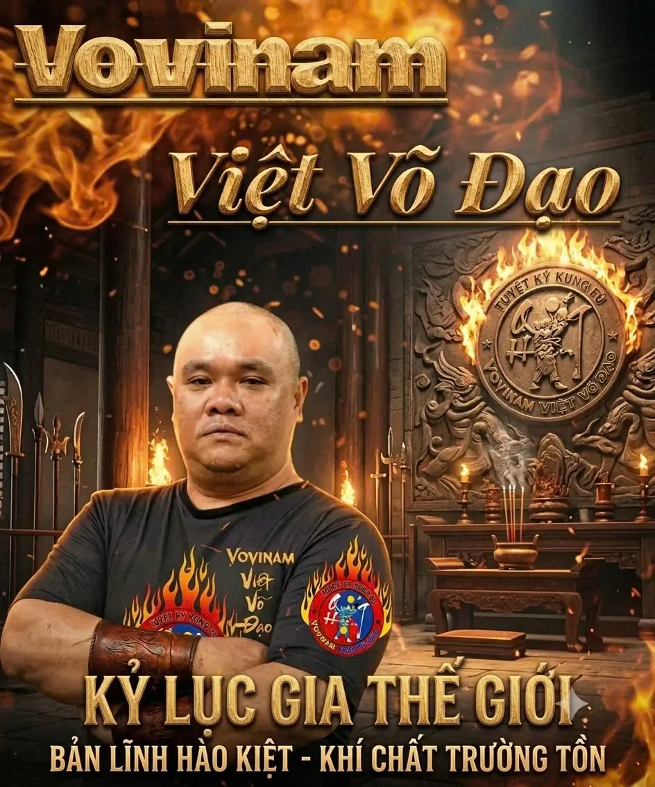 Võ sư, kỷ lục gia thế giới Nguyễn Quang Hiển
